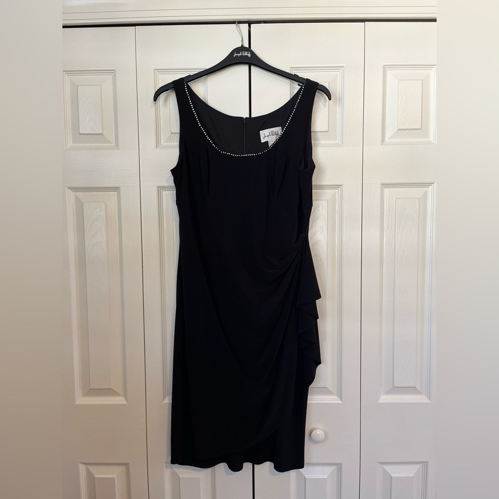 Joseph Ribkoff Black Dress with Jacket - Picture 3 of 4